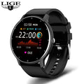 Relógio inteligente feminino LIGE 2025 com tela sensível ao toque, esportivo, fitness, IP67, à prova d'água, Bluetooth, para Android e iOS Sucesso Ativa