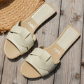 Chinelos baixos, sapatos casuais femininos, tendência 2024, vestidos elegantes de verão, sandálias de praia, designer de casa, bico redondo, marca de banheiro Sucesso Ativa