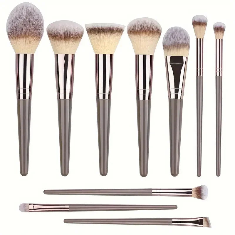 Conjunto profissional de 3 a 20 pincéis de maquiagem, macios e fofos, para base, sombra, corretivo, blush e pincel kabuki, ferramenta de beleza feminina Sucesso Ativa