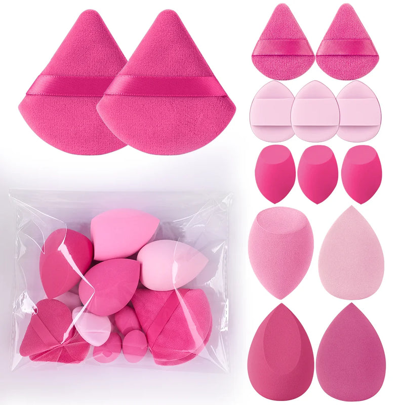 Conjunto profissional de 3 a 20 pincéis de maquiagem, macios e fofos, para base, sombra, corretivo, blush e pincel kabuki, ferramenta de beleza feminina Sucesso Ativa